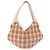 Borsa a tracolla LOEWE cotone Beige Gold Auth 184313A D'oro - vista 2