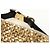 Guinzaglio per cani con collare PRADA in raso oro Auth 182053V - vista 7