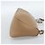 Borsa a Spalla Salvatore Ferragamo Gancini in Pelle Beige Argento Auth BA13171 - vista 4