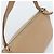 Borsa a Spalla Salvatore Ferragamo Gancini in Pelle Beige Argento Auth BA13171 - vista 6
