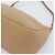 Borsa a Spalla Salvatore Ferragamo Gancini in Pelle Beige Argento Auth BA13171 - vista 9