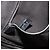 Hermès HERMES Her Line Borsa in tela nera argento Auth bs35384 Nero - vista 21