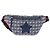 GUCCI Sherry Line marsupio in tela Navy Silver Red 502095 Auth 183094M - vista 13