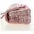 CHANEL Matelasse Chain Shoulder Bag Wool Tweed Pink Gold CC Auth 181936SAM Rosa D'oro - vista 3