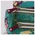 Pochette CHANEL in PVC e tela verde con CC Autentica 182645 - vista 17