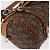 Borsa Christian Dior Trotter Canvas Romantic PVC Marrone Argento Auth 181900V - vista 15