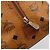Borsa Boston MCM Vicetos Logogram PVC Pelle Marrone Oro Auth 182670 D'oro - vista 17