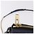 Borsa a Spalla BURBERRY in Pelle Blu Navy e Oro Auth 184458A D'oro - vista 10