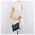 Borsa a Spalla BURBERRY in Pelle Blu Navy e Oro Auth 184458A D'oro - vista 22
