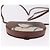 LOEWE Studio Ghibli anagram Heel Pouch Haku Bag Pelle Marrone Auth 167385SM - vista 5
