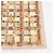 Céline CELINE 2er-Set Baumwolltaschentücher Rot Beige Auth am11739A - Ansicht 13