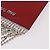 Miu Miu Chain Shoulder Card Case Leather Red Silver Auth 182957SM Silvery - view 18