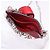 Miu Miu Chain Shoulder Card Case Leather Red Silver Auth 182957SM Silvery - view 22