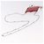 Miu Miu Chain Shoulder Card Case Leather Red Silver Auth 182957SM Silvery - view 7
