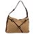 Borsa a Spalla GUCCI GG Canvas Horsebit Beige 101975 Auth 183256A