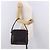 Bolso de Hombro PRADA de Cuero Azul Marino y Plata Auth 184434 - vista 25