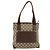 Borsa Tote GUCCI GG Canvas Beige Argento 28893 Auth gh2075 - vista 13