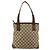 Borsa Tote GUCCI GG Canvas Beige Argento 28893 Auth gh2075 - vista 2