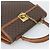 Céline Borsa CELINE Macadam Canvas PVC Pelle Marrone Oro Auth 183407 D'oro - vista 6