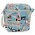 Bolso de Hombro PRADA con Estampado Comic en Cuero Blanco Plata Auth 181914SM