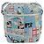 Bolso de Hombro PRADA con Estampado Comic en Cuero Blanco Plata Auth 181914SM - vista 13