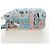 Bolso de Hombro PRADA con Estampado Comic en Cuero Blanco Plata Auth 181914SM - vista 3