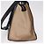 Céline Borsa CELINE Trapeze in pelle 2way Nera Oro Auth 183043 Nero D'oro - vista 3