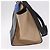 Céline Borsa CELINE Trapeze in pelle 2way Nera Oro Auth 183043 Nero D'oro - vista 4