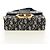 Borsa Christian Dior Trotter Canvas Oblique 30 Montaigne Navy Gold Auth 181920M D'oro Blu navy - vista 5
