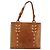 Bolsa de mão Miu Miu em couro marrom Auth 182176 - vista 13