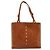 Bolsa de mão Miu Miu em couro marrom Auth 182176 - vista 2