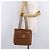 Borsa Tote Burberry in pelle beige oro Auth 183056 D'oro - vista 26