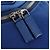 Borsa a tracolla PRADA Tela Blu Argento Auth 182306M - vista 17