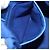 Borsa a tracolla PRADA Tela Blu Argento Auth 182306M - vista 22