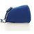 Borsa a tracolla PRADA Tela Blu Argento Auth 182306M - vista 3