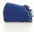 Borsa a tracolla PRADA Tela Blu Argento Auth 182306M - vista 4