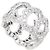 Cartier Ring, "C de Cartier", Weißgold, Diamanten. - Ansicht 4