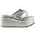 Autre Marque Silberne Sandalen
