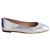 Stuart Weitzman Bailarinas plateadas Plata
