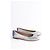 Stuart Weitzman Bailarinas plateadas Plata - vista 3