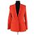 Autre Marque Blazer rojo Roja