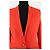 Autre Marque Blazer rojo Roja - vista 2