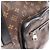 Mochila Louis Vuitton Josh Castaño Negro Monograma - vista 15