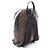 Mochila Louis Vuitton Josh Castaño Negro Monograma - vista 2