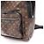 Mochila Louis Vuitton Josh Castaño Negro Monograma - vista 6