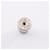 Hermès Boucles d'oreilles Mini Pop H Stud Argenté Écru  - vue 3