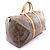 Borsa Boston Louis Vuitton Keepall 50 Monogram Marrone - vista 2