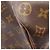 Borsa Boston Louis Vuitton Keepall 50 Monogram Marrone - vista 6