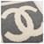 Chanel Coco Mark Schal Braun Weiß  - Ansicht 3