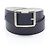 Louis Vuitton Reverso 40mm Monogram Ledergürtel Weiß Marineblau - Ansicht 6